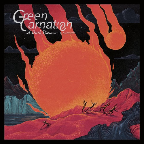 Green carnation dark poem - carnation, a