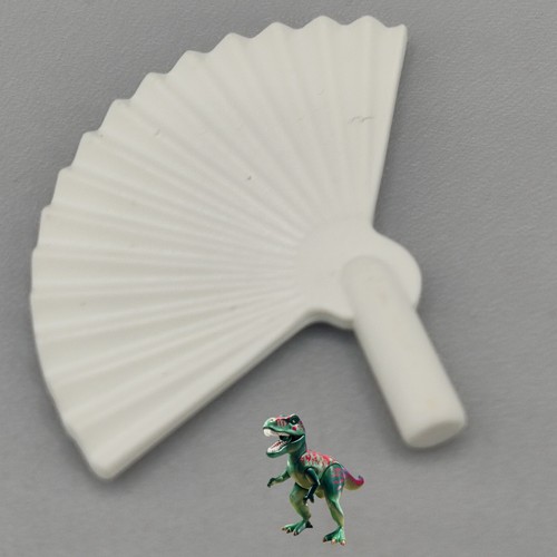Playmobil éventail blanc dame - playmobil, blanc-dame