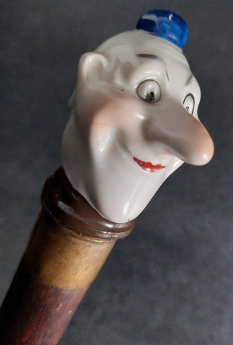 Canne pied personnage - canne, /