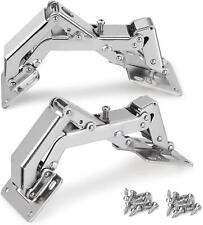 Charnière de porte de placard 2 pièces, charnière de porte en acier laminée 