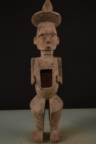10282 ancienne sculpture teke - ancienne,