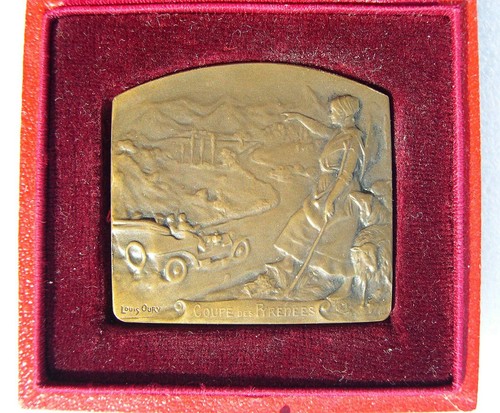 Medaille course automobile - course,