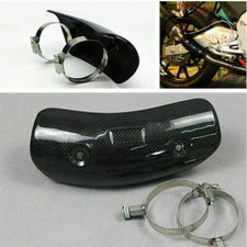 Moto fibre carbone bouclier