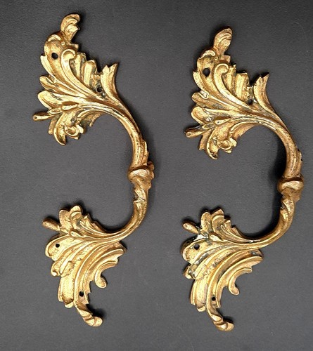 Paire poignée meuble ancien