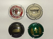 LOT DE 4 CAPSULES DE CHAMPAGNE , MOUSSEUX DIVERSES