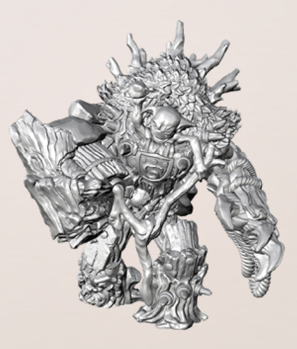 Rasher golem with variant - ,