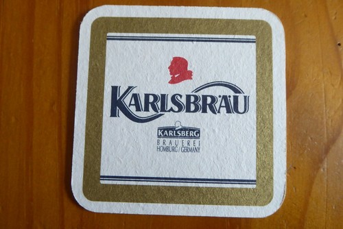 Sous bock coaster - sous, biere