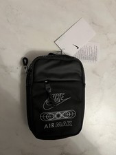 Nike Mini sac à bandoulière Air Max pour adultes Unisexe FQO232 010, Noir Neuf