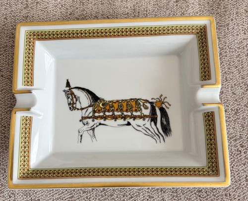 Cendrier hermès paris cheval - cendrier,