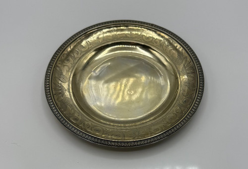 Assiette ronde vermeil - ronde,