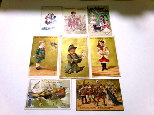 Lot chromos publicitaire - 8,
