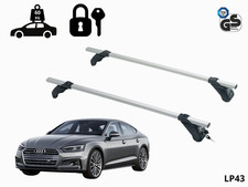 Barres de Toit Pour Audi A5 Sportback (F5) 5 Portes 2017- Avec Système Antivol