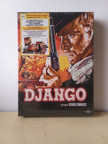 Django coffret blu - ray, dvd