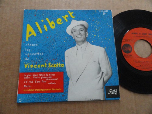Disque 45t alibert avec - disque,
