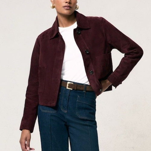 Veste camionneur cuir - en,