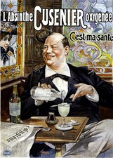 AFFICHE  POSTER      ABSINTHE