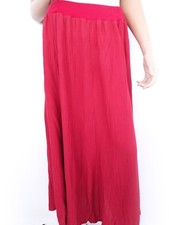 Synnøve Klaer  T. 38 Rouge Longue Jupe Maxi