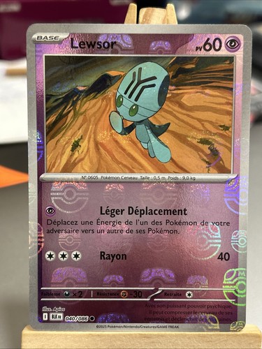 Carte pokemon lewsor - carte, 040/086