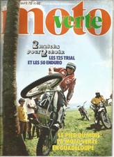 MOTO VERTE N°48 125 TRIAL / 50 D'ENDURO / 250 XLS HONDA / 250 TSBSUZUKI
