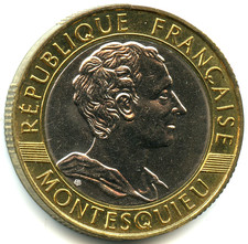 10 francs Montesquieu 1989