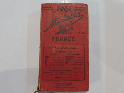 Ancien guide michelin 1961 - ancien,