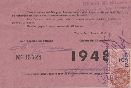 Document vieux papier toulon - document,