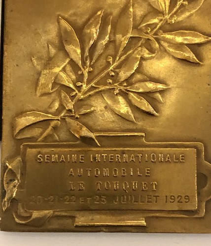 Médaille plaque bronze - mÉdaille, en