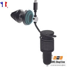 Chargeur allume-cigare USB-C +