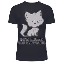 T-Shirt Gothique Punk Chat