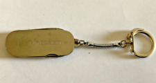 Porte clefs couteau canif publicitaire INOXIUM- onglier - Vintage-keychain