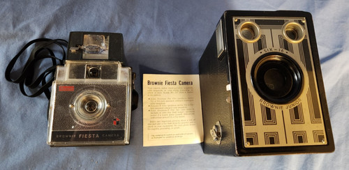 Lot brownie vintage box - brownie,
