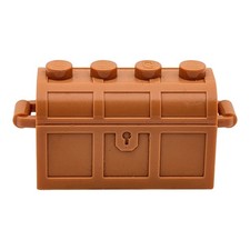 LEGO coffre marron clair