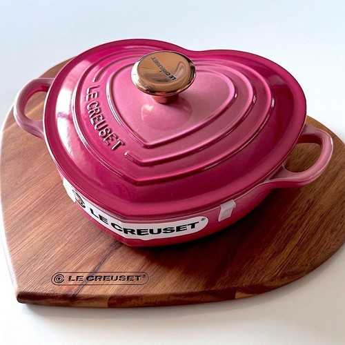 Creuset assiette coeur - le,