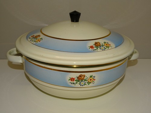 Soupiere emaillee email - -soupiere,