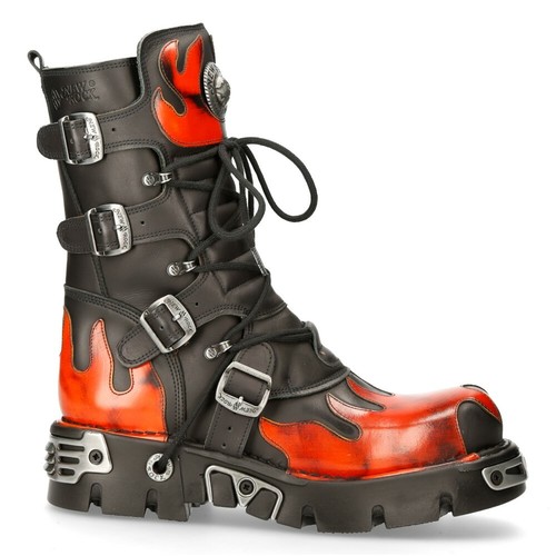 Bottes new rock - bottes, rouge