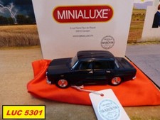 RENAULT 8 MAJOR BLEUE #50-4SE COLLECTOR NON COMMERCIALISÉ MINIALUXE AU 1/43