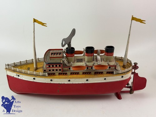 Jouet ancien jep 912 bateau - 912/5,