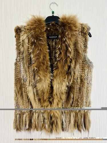 Gilet fourrure lapin - , oakwood