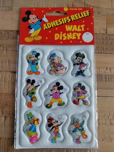 Adhésifs relief walt disney - relief,