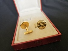 Boutons de manchette ST Dupont plaqués OR  (Cartier / Dunhill / Montblanc )