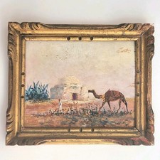 Tableau huile orientaliste - huile,