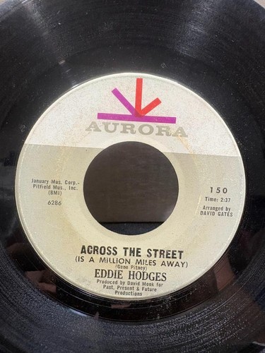 Rpm eddie hodges - eddie, across