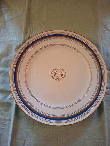 Anciennes assiette dessert - assiette,