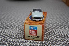Voiture miniature Norev Hachette Simca Océane 1962 Au 1/43 Boite.