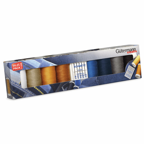 Gütermann jean fil set 8 - fil,
