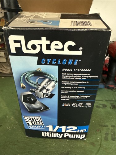 Flotec fp0f360ac cyclone 12 - flotec, 1/12