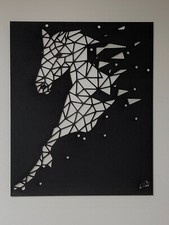 Décoration murale en bois -