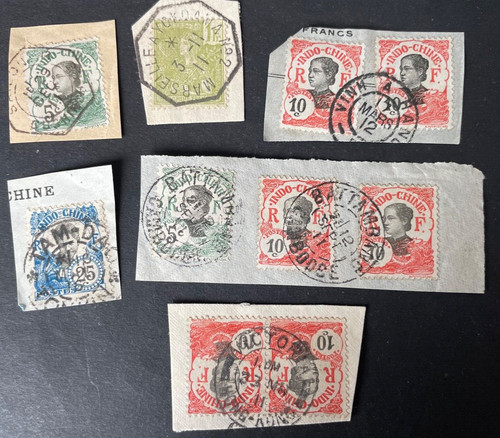 Timbres indochine lot 6 - timbres, de