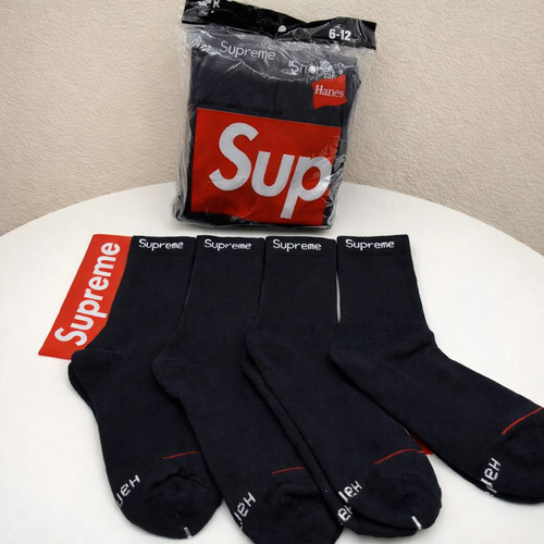 Supreme hanes black - x,