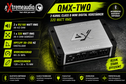 Esx qmx two - canaux, compact